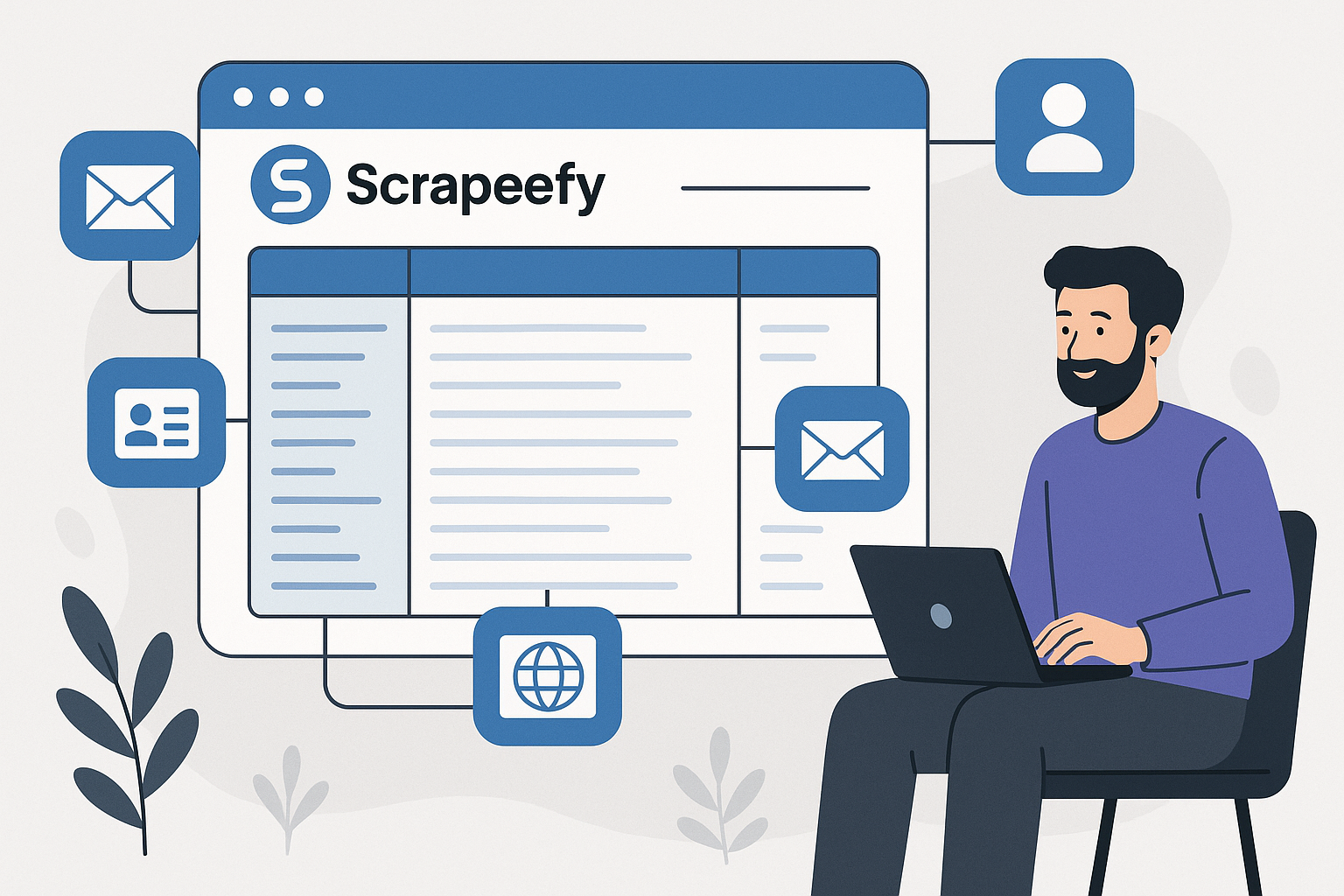 5 astuces pour collecter plus rapidement vos emails et contacts avec Scrapeefy