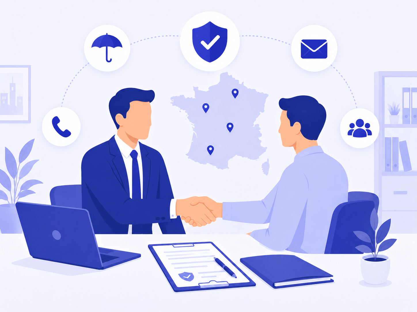 Comment prospecter les courtiers en assurance en France : trouver leurs emails et contacts B2B