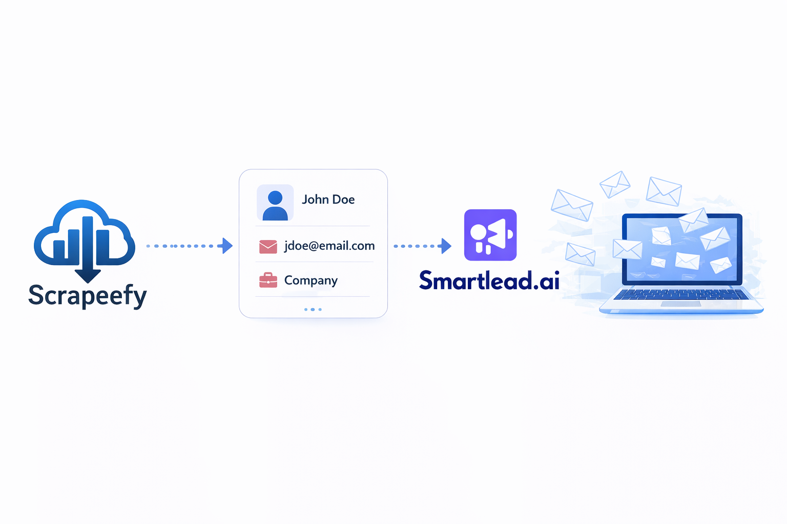Export SmartLead Scrapeefy
